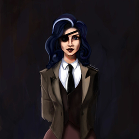 Одноглазая леди