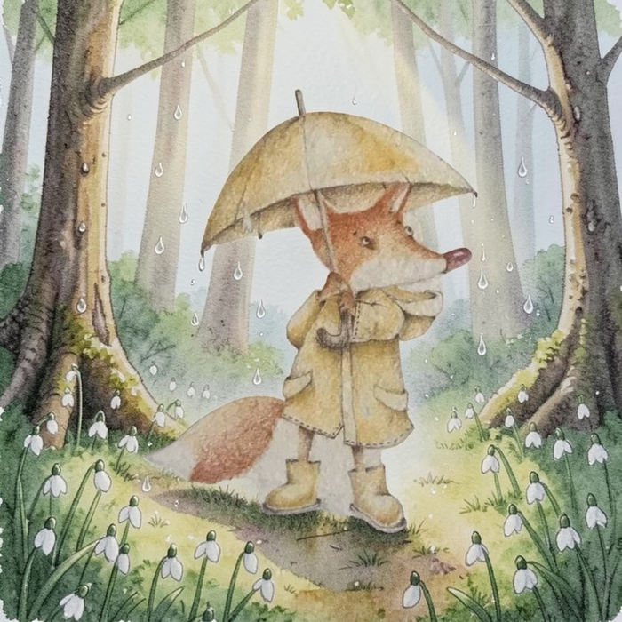 Апрельский лес