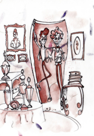 Иллюстрация к рассказу Рея Брэдбери   "Баг" 