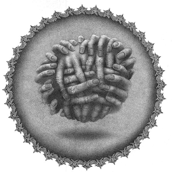 Холод. Снежок.