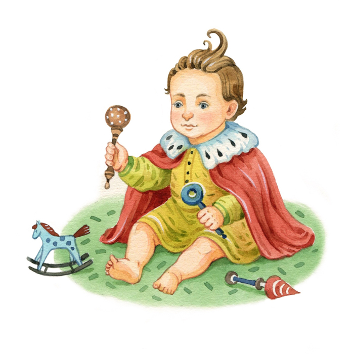 Заставка к сказке Шарля Перро "Хохлик" , для изд. Эксмо