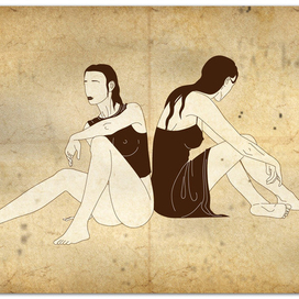 "Она отвернулась к стене и уснула..."