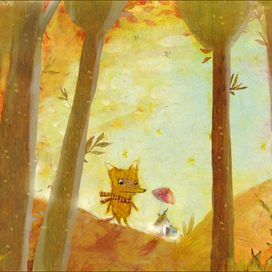 Лис и птица