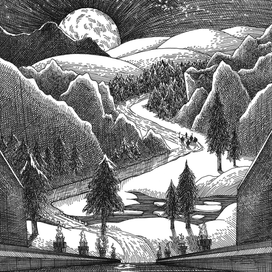 Путешествие под луной