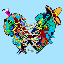 Два разбитых сердца воедино 