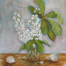 каштан в стакане