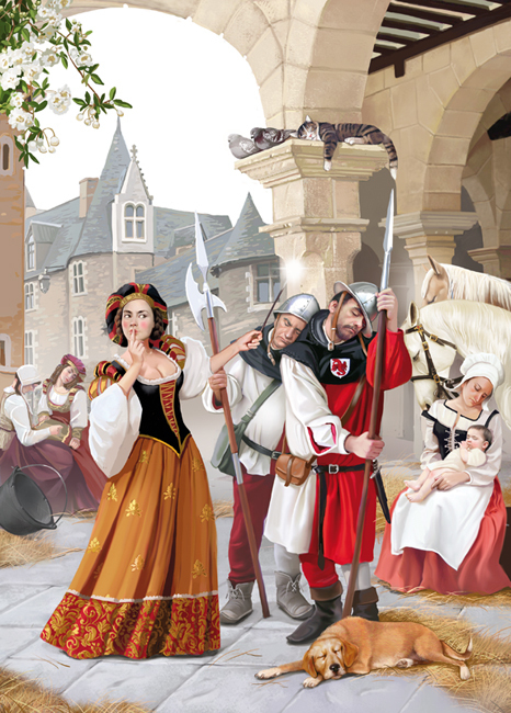 К " Спящей красавице..." Тсс....!