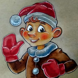 Привет зима.