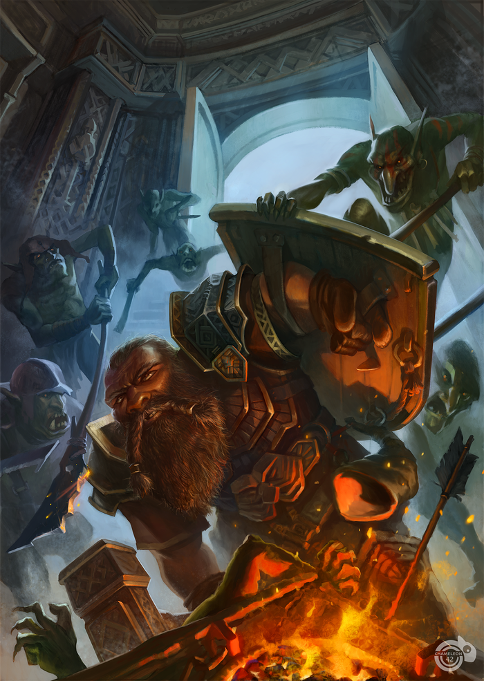 Гном и гоблины.