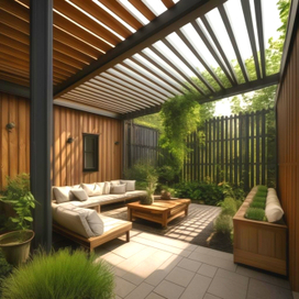 Иллюстрация зоны отдыха