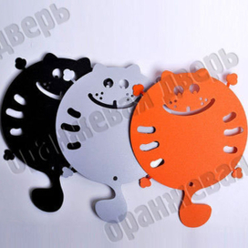 подставка под горячее Кот