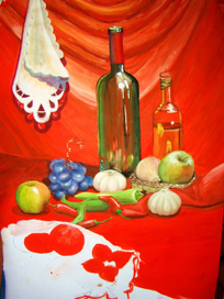 Натюрморт-в работе