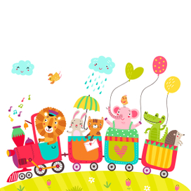 Веселый поезд