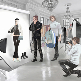 иллюстрация для fashion-эксперта