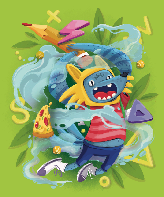 Персонаж Волчок