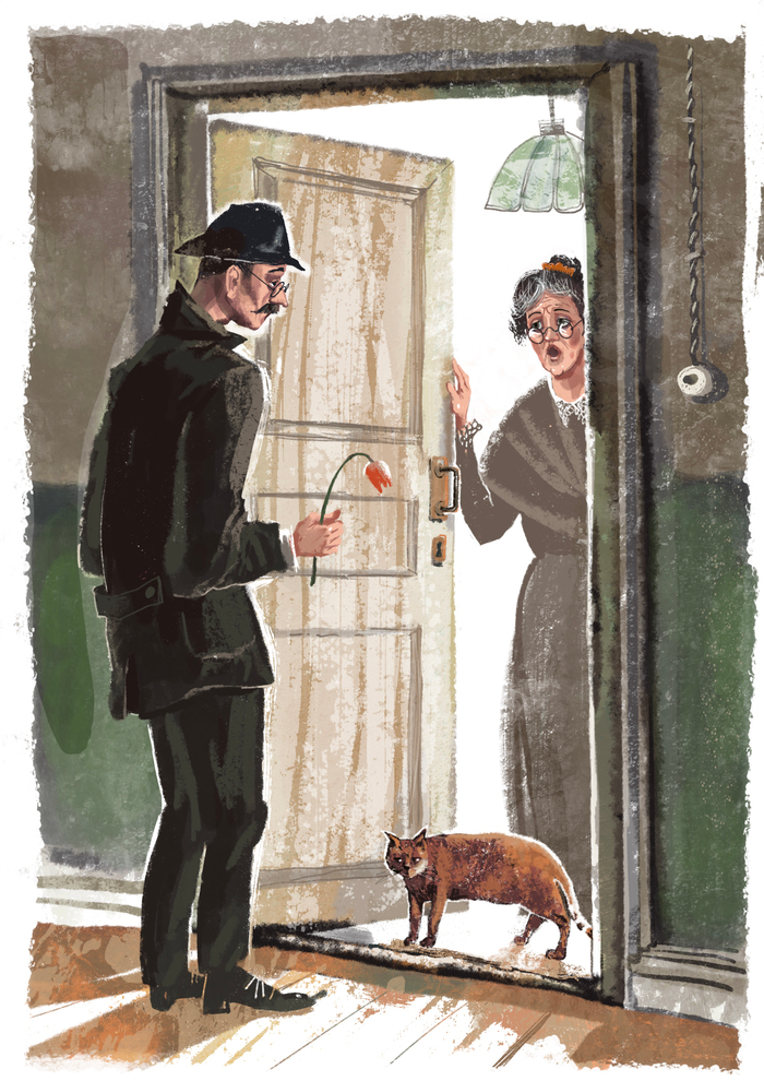 Иллюстрация к ,,12 стульев,,Ильф и Петров