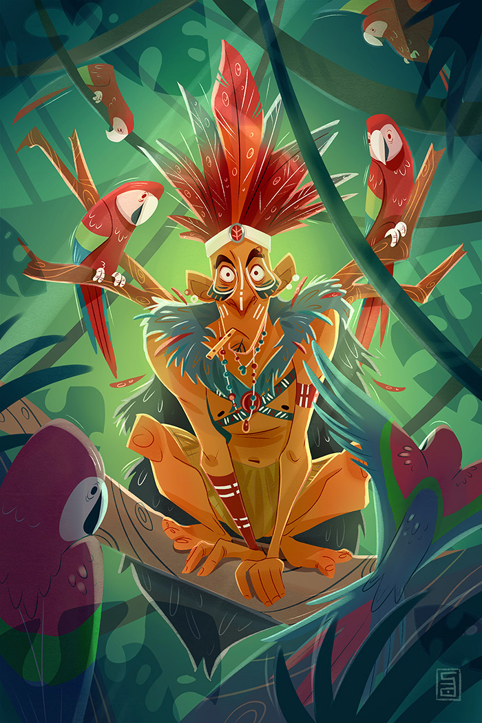 Вождь попугаев