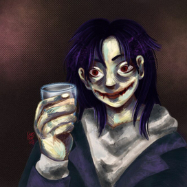 Персонаж из крипипасты. Портрет