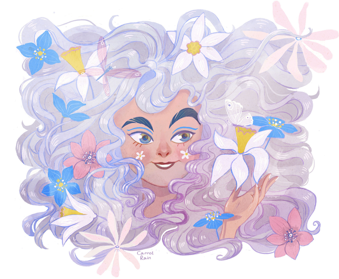 Цветочная нимфа