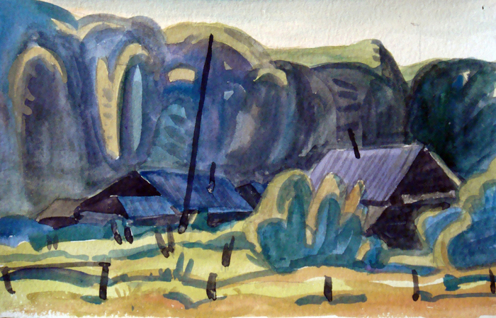 Деревенька на Чуйском тракте