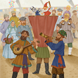 Заволжские сказки, иллюстрация