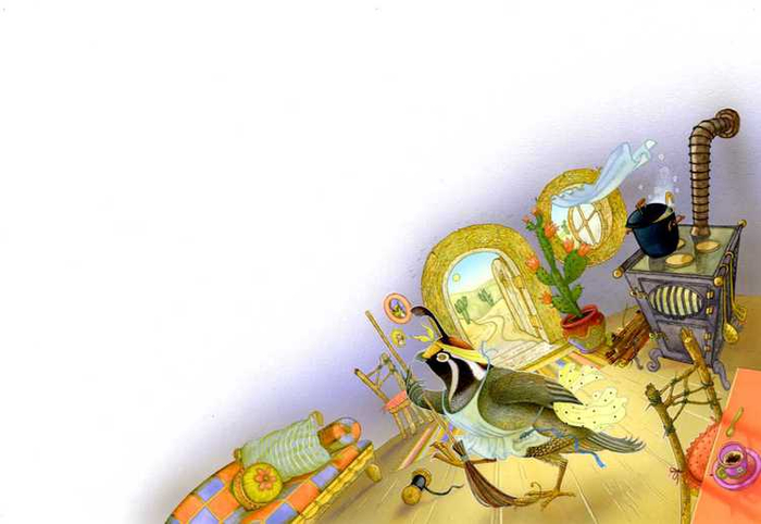 "Dinner" иллюстрация к рассказу в детском журнале "Focus on the Family"