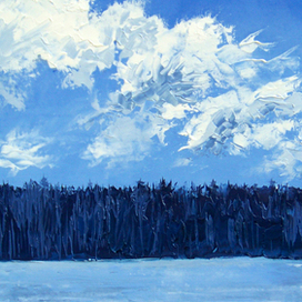 Замерзшее озеро 