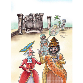"Baron Munchausen" Illustration