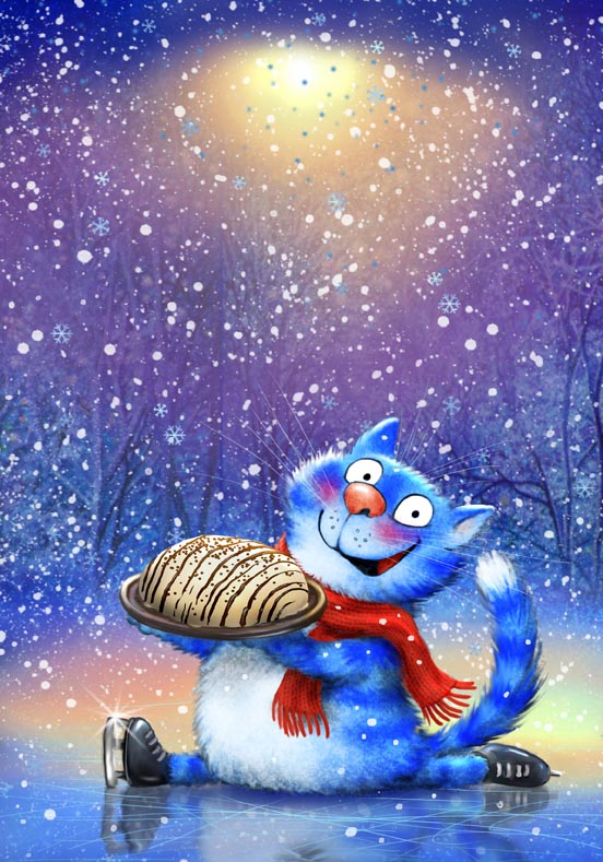 Котик и тортик