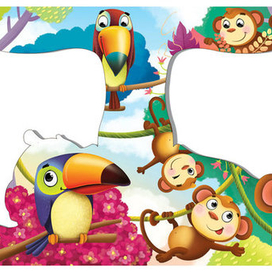 книжка-игрушка "цифры"