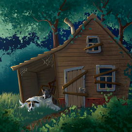 Разворот книги "Лохматые судьбы: Акела и Агапа"