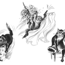 "Мастер и Маргарита" М. А. Булгаков - "Кот Бегемот"