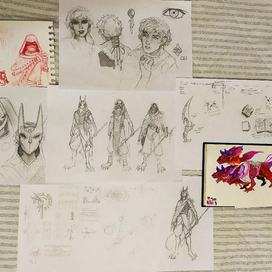 Разработки персонажа 