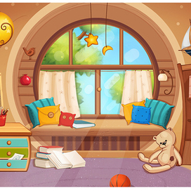 Иллюстрация к детской книге.