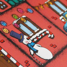 Новогодний домик