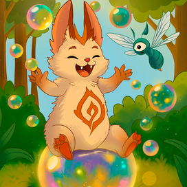 Children's illustration "Nezzik in Owl Grove" 3