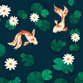 Koi pond