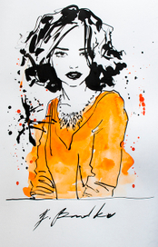 Фэшн иллюстрация