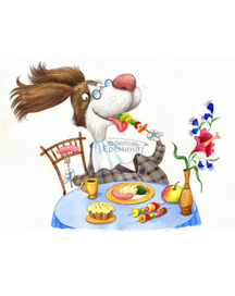 "Завтрак"для "Студии текстильного дизайна"