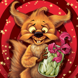 ДОБРАЯ БЕЛОЧКА!!!)))