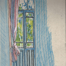 Комната с балконом в Тель-Авиве