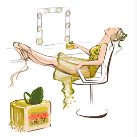 Балерина с био кексом