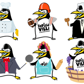 Penguin stikers