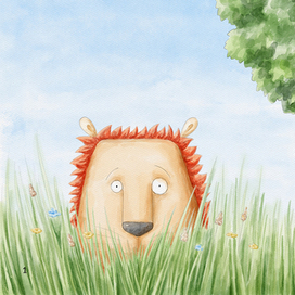 Иллюстрация для книги "Pick a boo with Krishna"