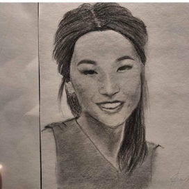 портрет девушки