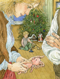 "Приключения новогодних игрушек" полоса