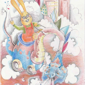 Пылезавр в действии