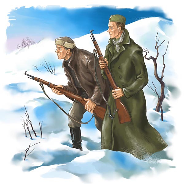 Сотников В.Быков ил. к обложке