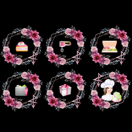 Векторные иконки для актуального в Instagram