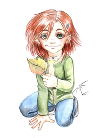 Осенняя девочка